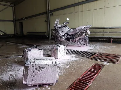 Gründiiches Waschen vor dem Verpacken