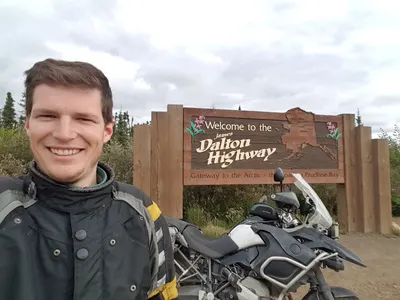 Der Dalton Highway führt zum Polarkreis