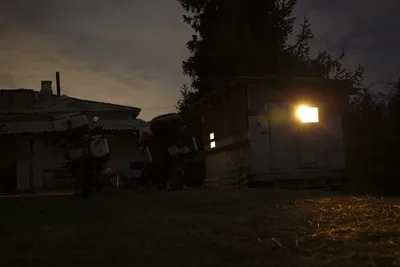 Übernachtung in einer Hütte auf 2500 M.ü.M.