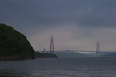 Die zweite Suspensionsbrücke