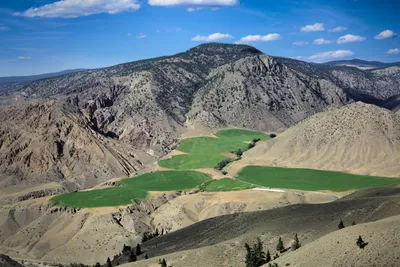 Wieso sind die Felder hier kreisrund?