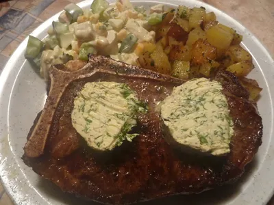 Vegetarisches Menu mit Beilage